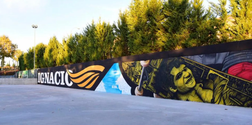 Skate park Ignacio Echeverría, Madrid